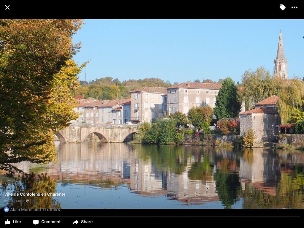 La Grange Terrou Vendégház Saint-Germain-de-Confolens Kültér fotó